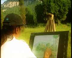 画家逸事之偶遇